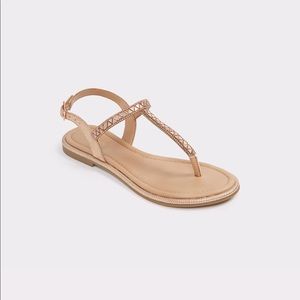 Rose Gold Sandals